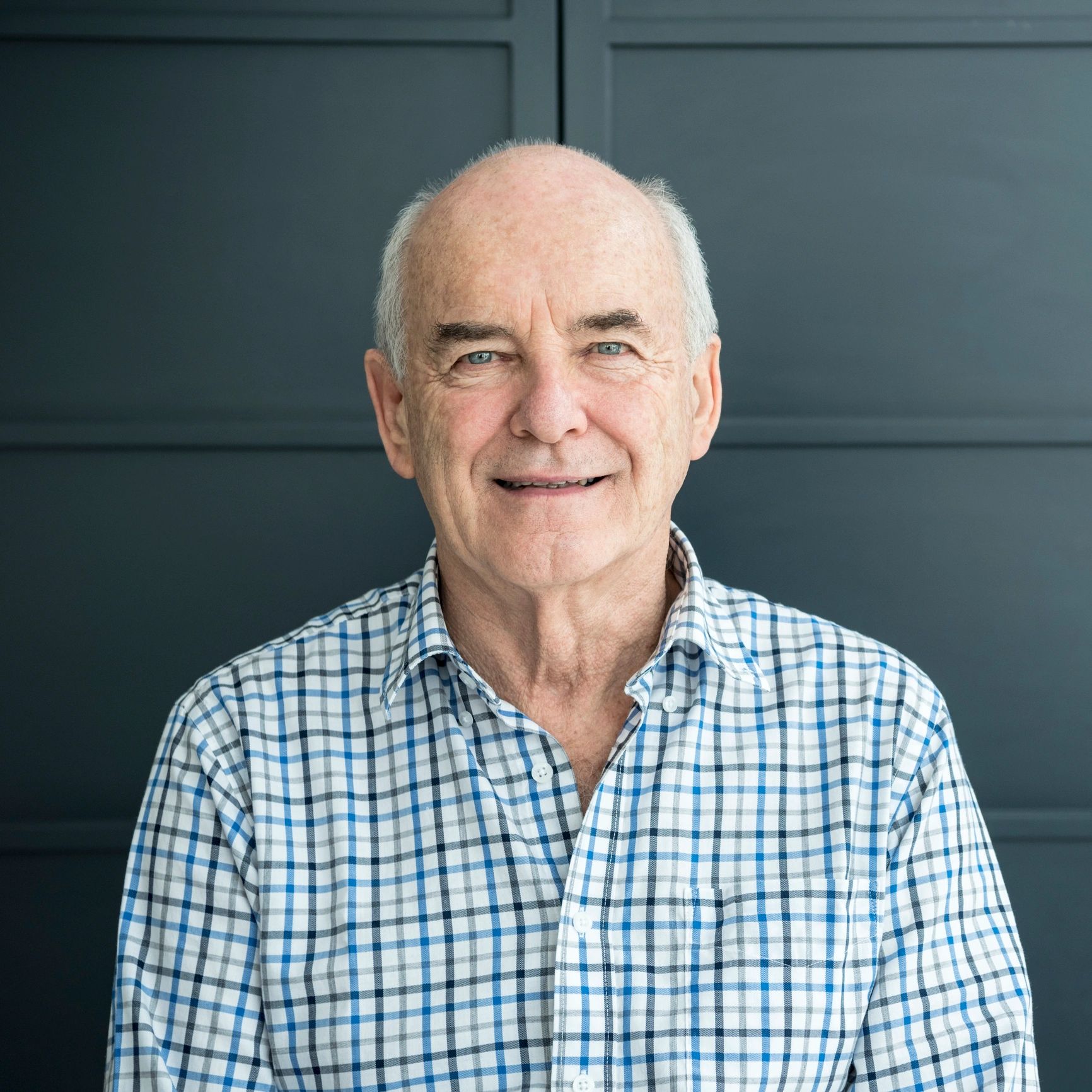 Smiling senior man portrait
